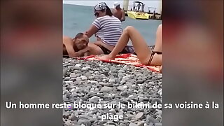 old man staring handy pussy uncover beach